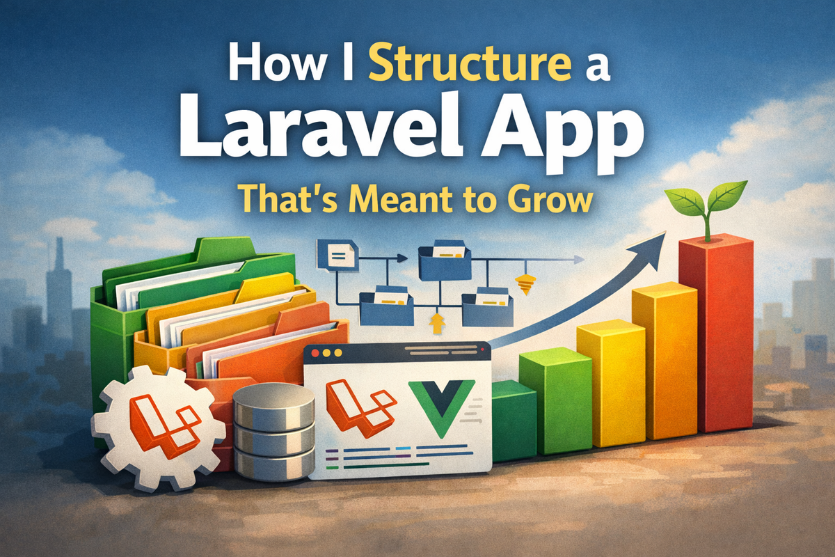 How I Structure a Laravel App That’s Meant to Grow