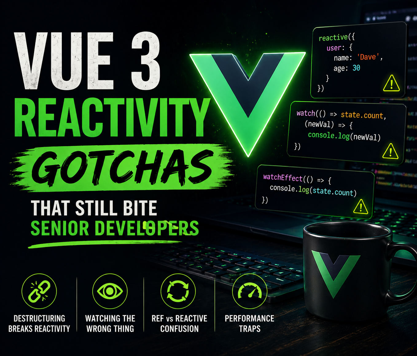 Vue 3 Reactivity Gotchas Even Senior Devs Miss