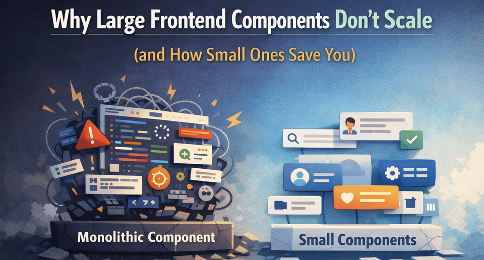 Why Large Frontend Components Don’t Scale (and How Small Ones Save You)