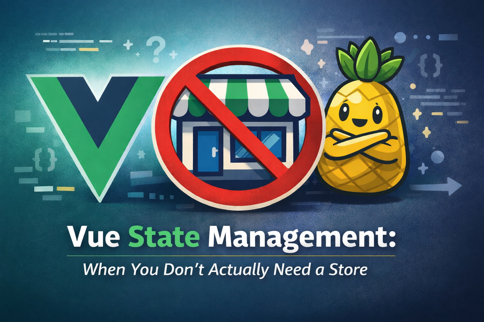Vue State Management: When You Don’t Actually Need a Store