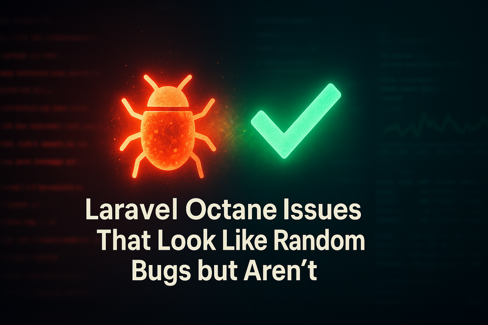 Feature image for Laravel Octane Issues That Look Like Random Bugs but Aren’t