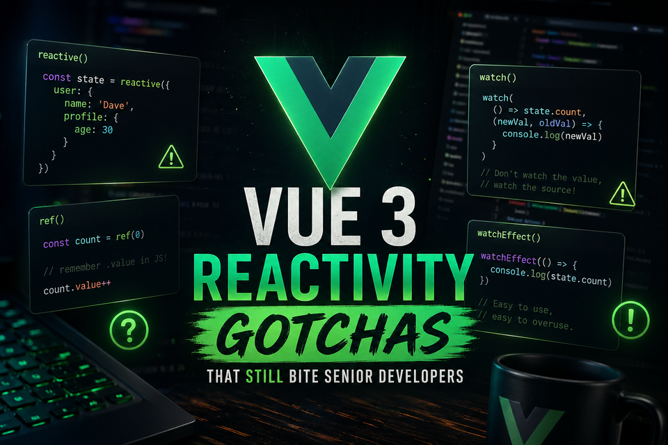 Vue 3 Reactivity Gotchas That Still Bite Senior Developers